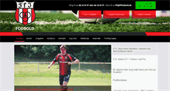 Desktop Screenshot of ffifodbold.dk